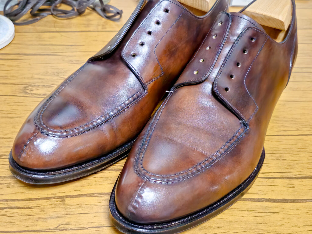 ケンジントンⅡ　Uチップ
鏡面前