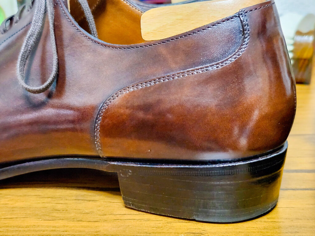 ケンジントンⅡ　Uチップ
鏡面後踵